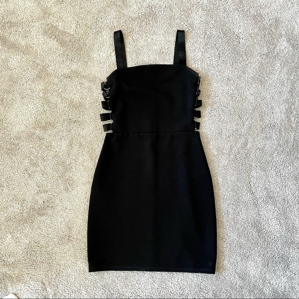 Express Black Mini Cocktail Dress - Size Small.